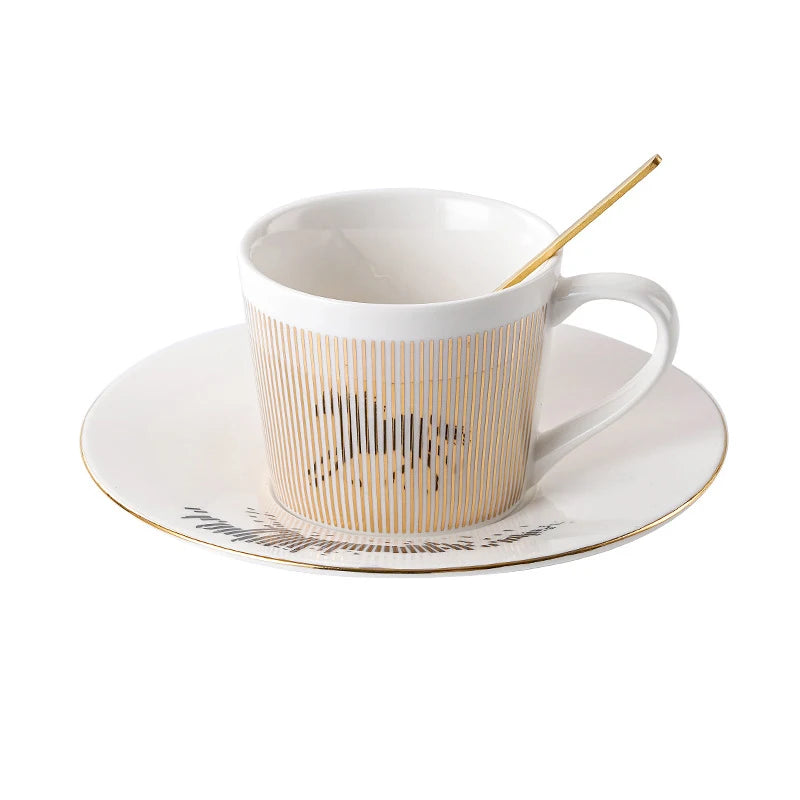 Luycho Anamorphic Mirror Reflection Cup | Locomotion Series Coffee & Tea Set