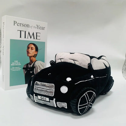 Fun & Fuzzy Car Shape Plush Slippers