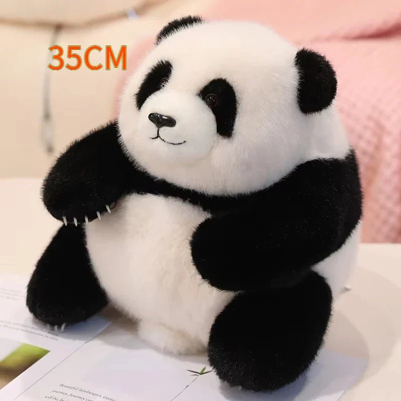 Cute Zoo Panda Plush Toy: 35cm Kawaii Stuffed Animal — View 8