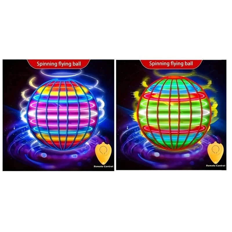 Rechargeable Flying Hover Ball Toy with RGB Lights, Hand-Controlled Floa... — View 10