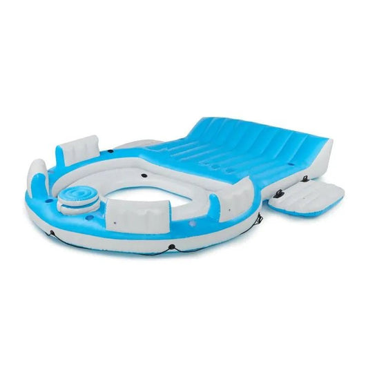 AzureOasis: 6-Person Floating Party Island - The Ultimate 2026 Water Ret... — View 2