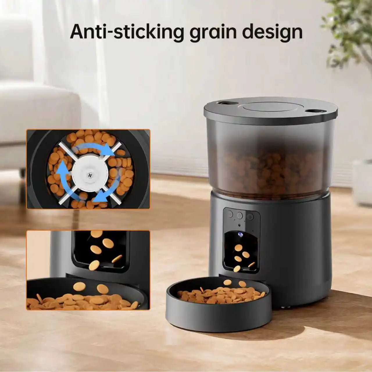 Smart Pet Camera with Treat Dispenser — HD Wi-Fi Dog Cat Monitor, 2-Way ... — View 5