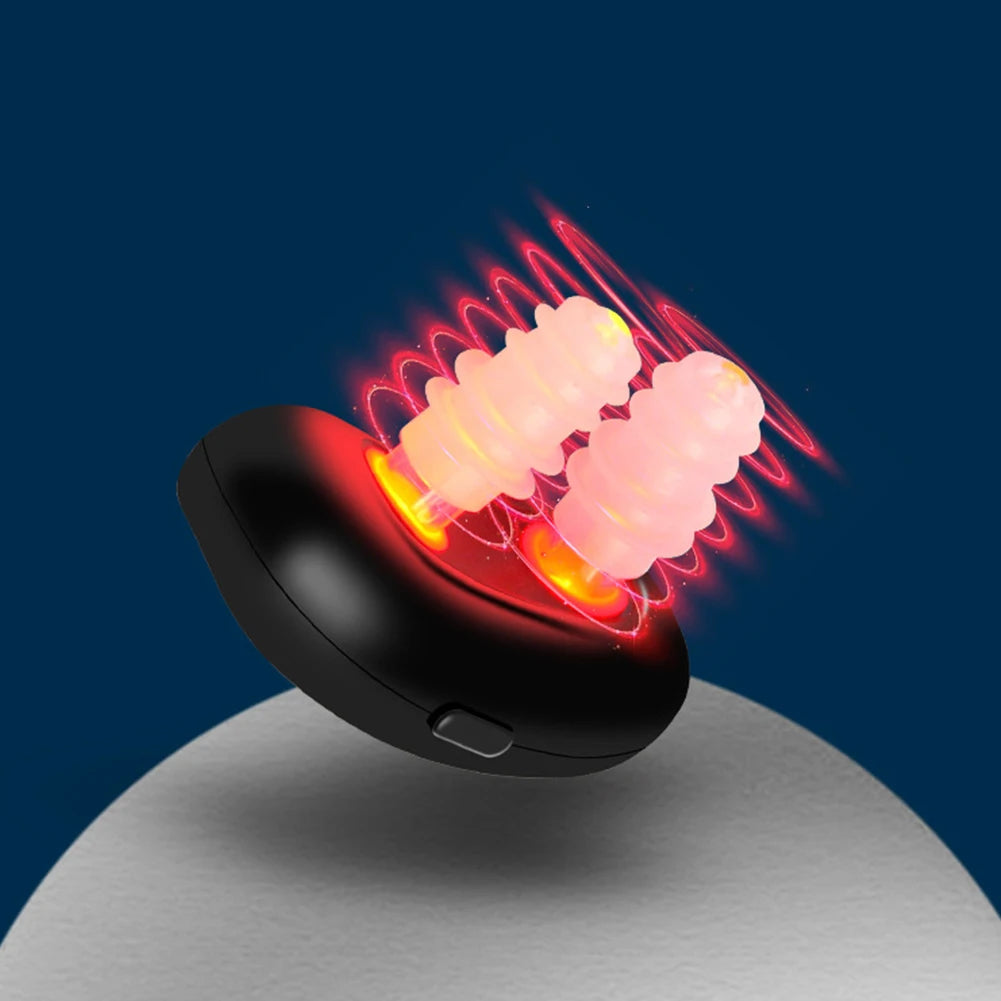 DeepBreath™ Cordless Nasal Therapy Device | 2-in-1 Red Light & Pulse Reliever