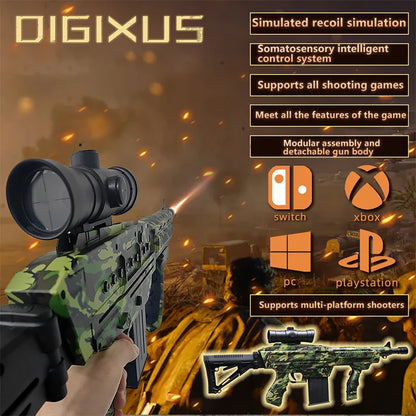 SomatoSensory Video Game Controller with Scope: Multi-Platform Motion Aiming