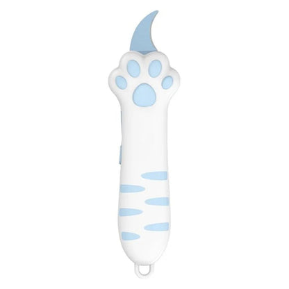 Cute Cat Paw Sharp Box Cutter: Mini Portable Cat Claw Utility Knife — View 8