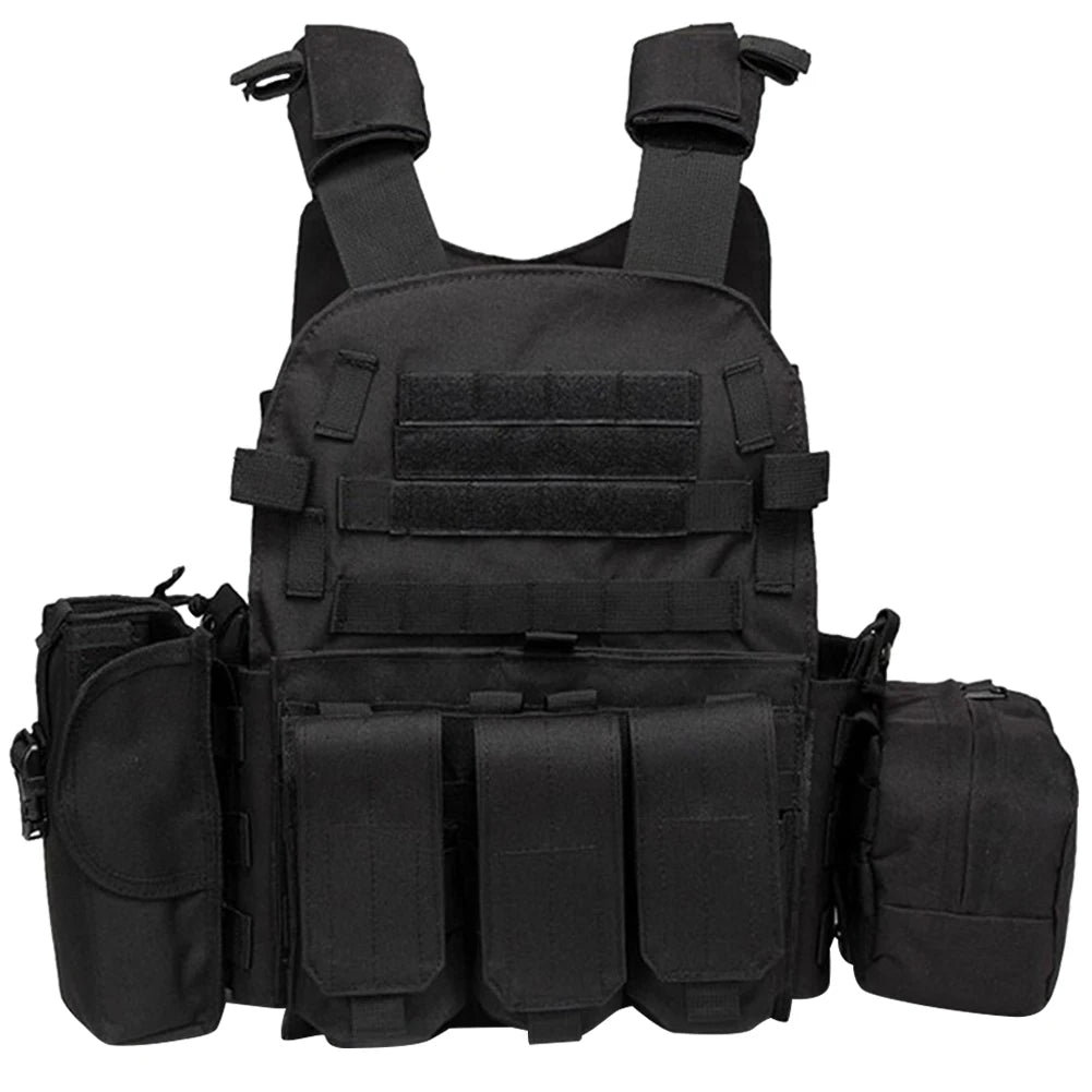 TitanStrike™ Tactical Modular Vest | Professional Hunting & Airsoft Combat Carrier