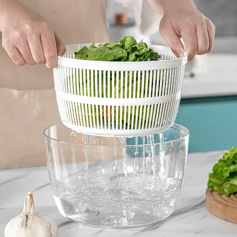 3L Multifunctional Salad Spinner – The All-in-One Freshness Station — View 6