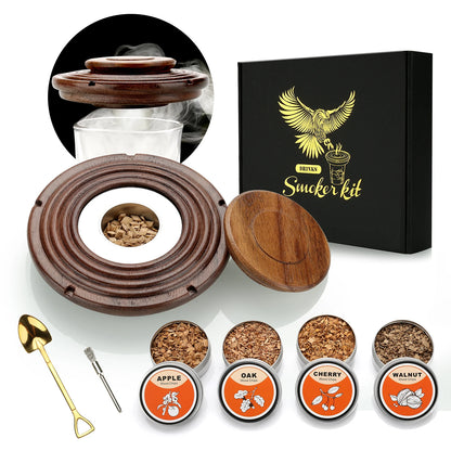 Cocktail Smoker Kit — Old Fashioned Whiskey Smoker Drinks Kit & Cocktail... — View 11