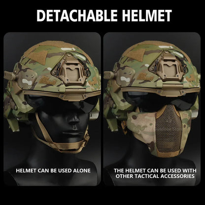 W-Ronin Assault Helmet | The Ultimate Tactical Headgear for High-Intensity Operations