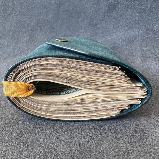 The Cash Wrap Leather Wallet – Luxury Compact Money Organizer & Fast Cash Access Holder - GiftWave.co