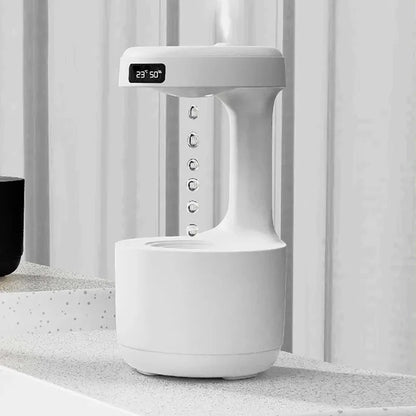 Anti - Gravity Reverse Flow Water - Drop Desktop Humidifier - Homebound Essentials