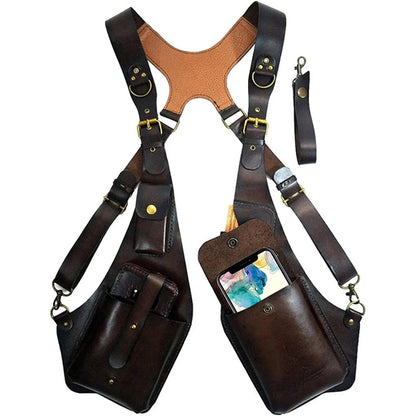 Anti - Theft Holster Bag With Adjustable Strap - Practical And Versatile Wide Harness Bag - Homebound Essentials