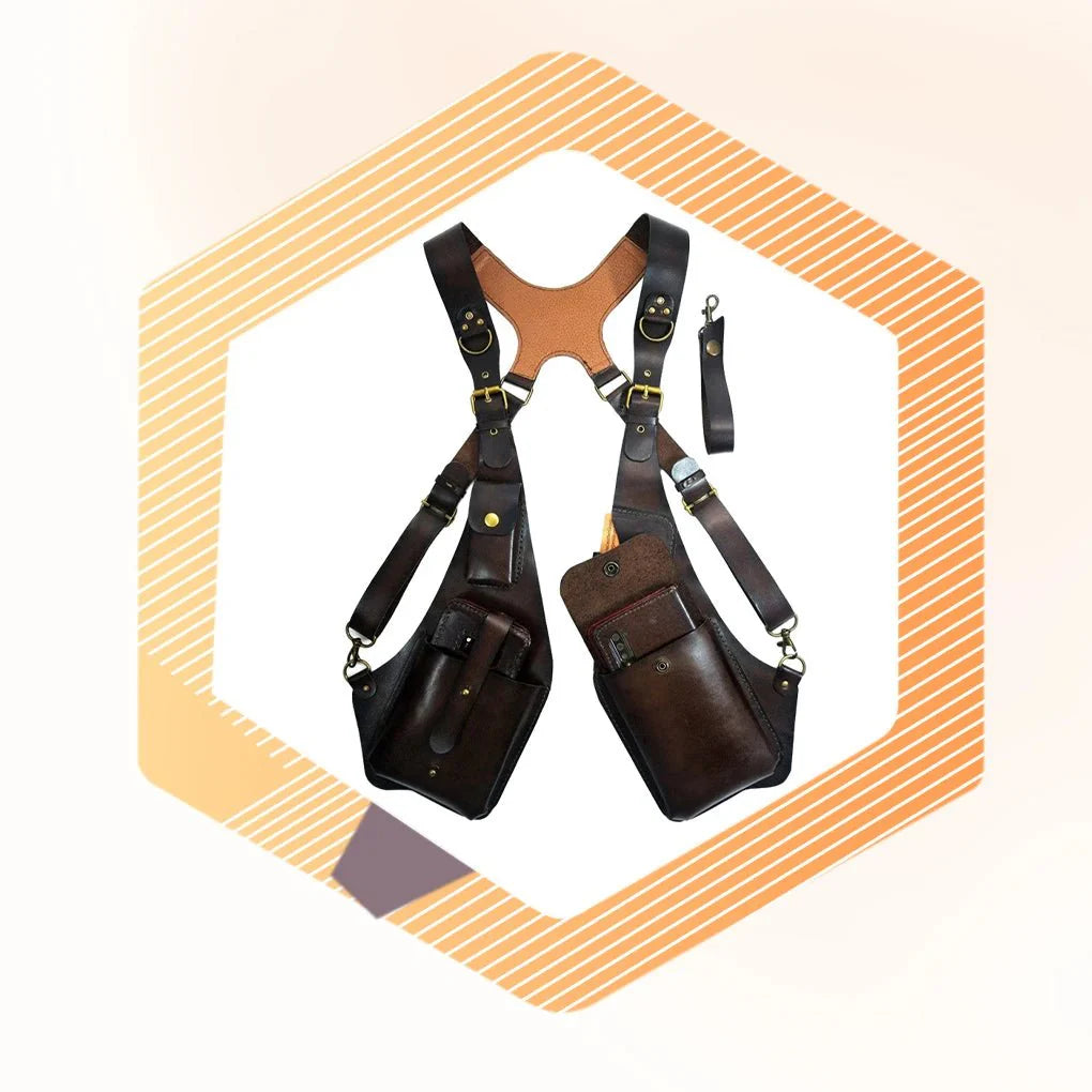 Anti - Theft Holster Bag With Adjustable Strap - Practical And Versatile Wide Harness Bag - Homebound Essentials