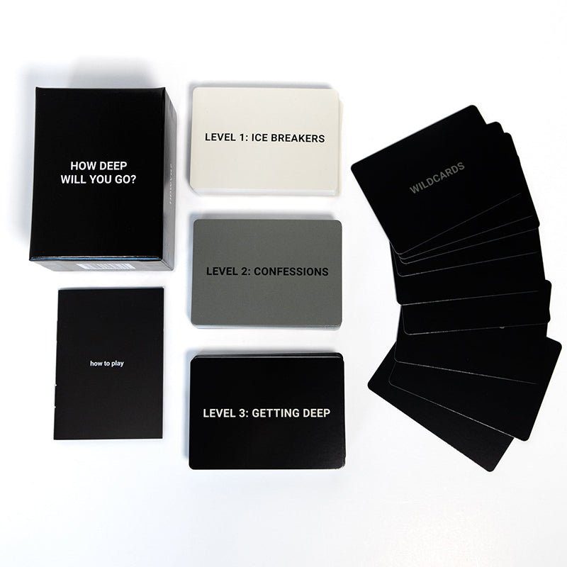 Deep Conversation Card Game 99 Question Cards 3 Levels Date Night Game N... — View 12