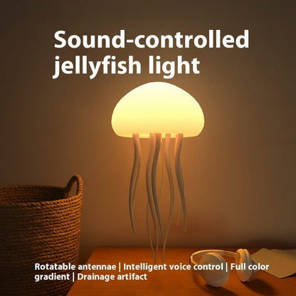 Jellyfish Lamp Bluetooth Speaker – 16 Color LED Aquarium Mood Night Ligh... — View 3