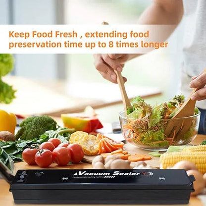 Vacuum Sealer Machine for Food – 60kPa Automatic Food Vacuum Sealer with... — View 3