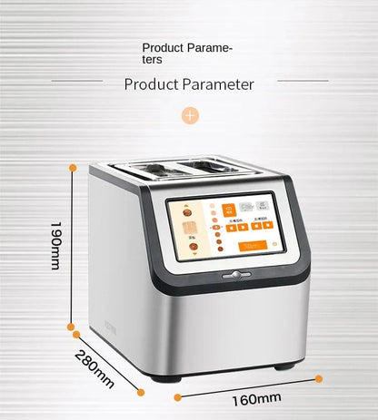 BrecoTouch Pro: High - Speed Smart Toaster for Perfectly Toasted Bread Every Time - Homebound Essentials