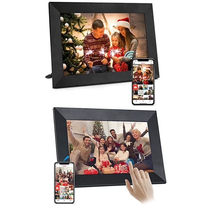 WiFi Digital Photo Frame 10 Inch – HD IPS Touch Screen 32GB Share Photos Remotely via App - GiftWave.co