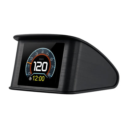 Car HUD Heads Up Display OBD2 GPS 5.5" Color Speedometer RPM Temperature... — View 2