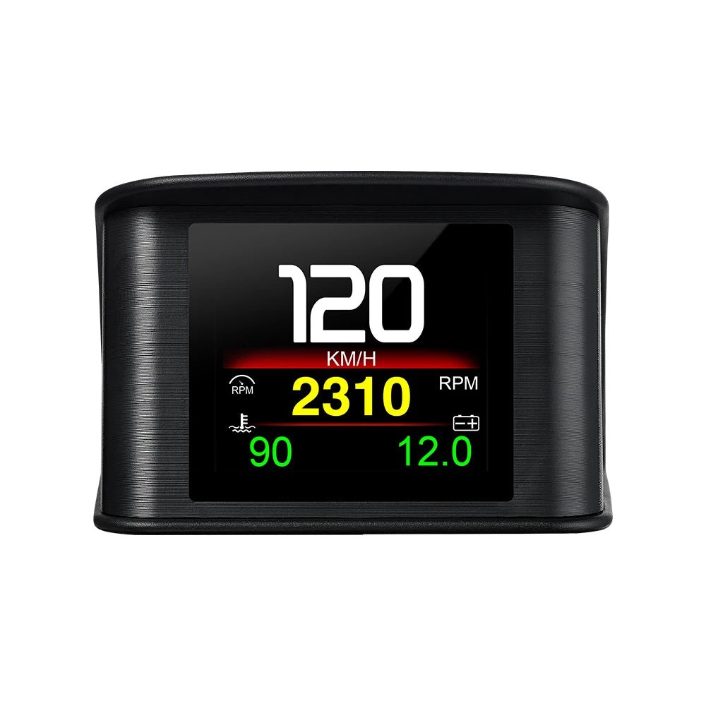 Car HUD Heads Up Display OBD2 GPS 5.5" Color Speedometer RPM Temperature... — View 3