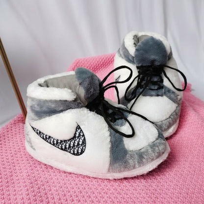 Comfy Jordan Max Plush Sneaker Slipper House Shoes