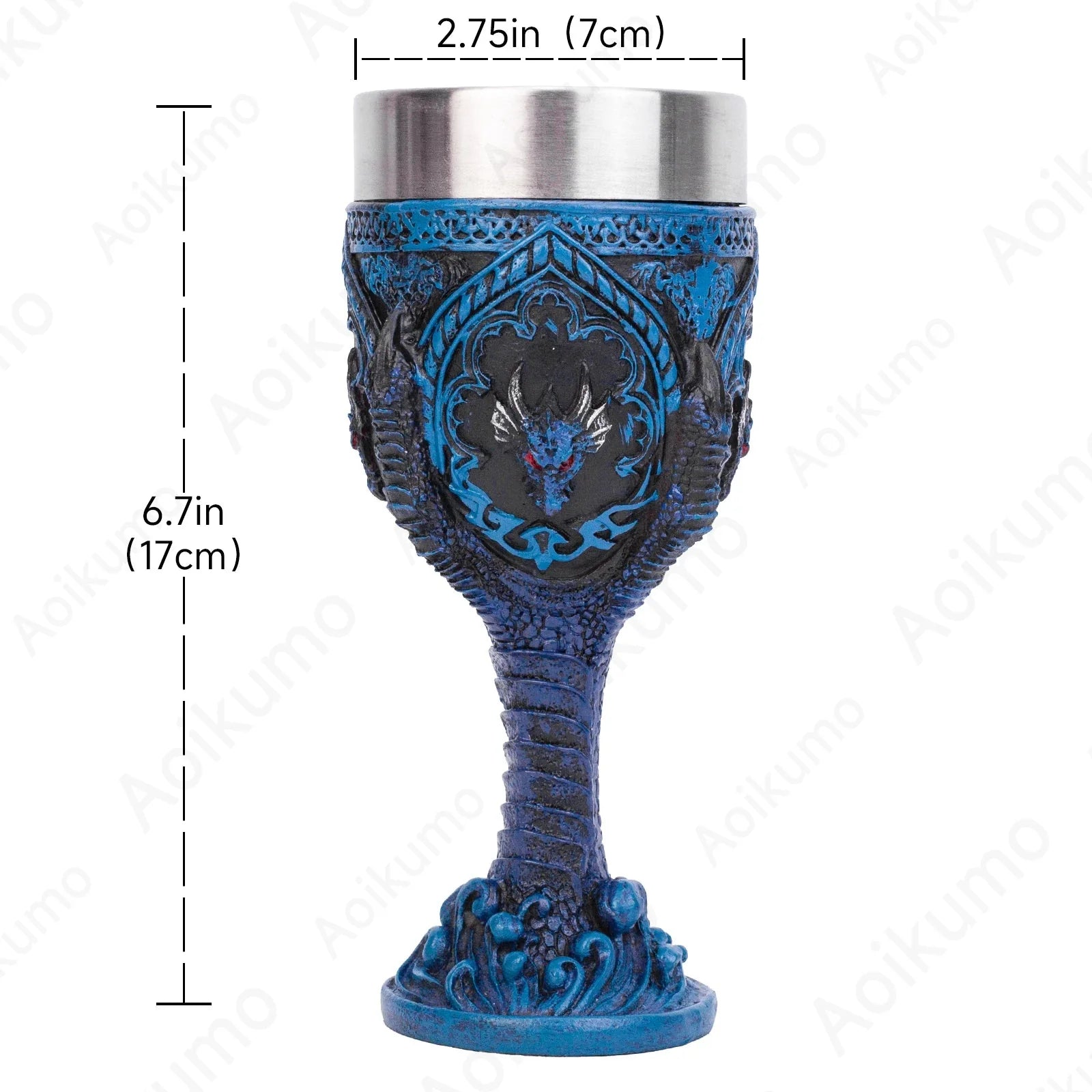 DarkFang Gothic Wine Goblet - Homebound Essentials