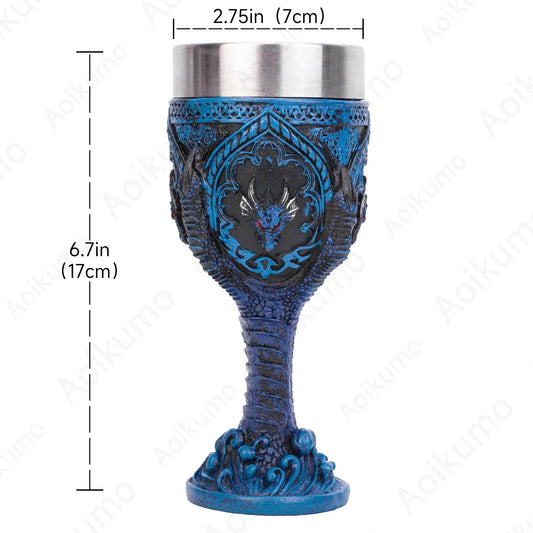 DarkFang Gothic Wine Goblet - Homebound Essentials