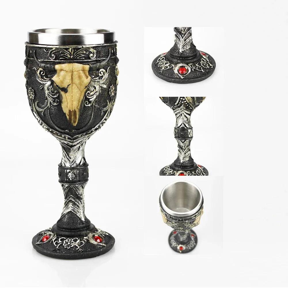 DarkFang Gothic Wine Goblet - Homebound Essentials