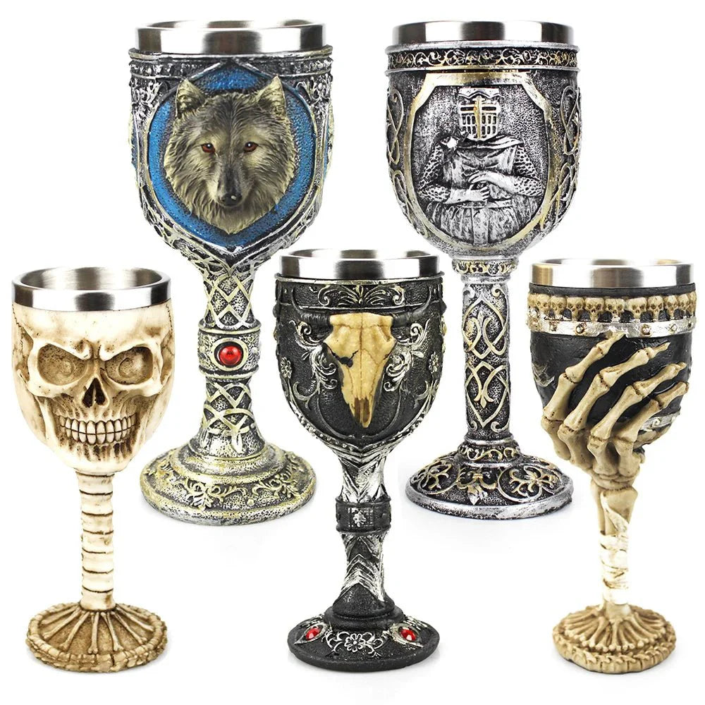 DarkFang Gothic Wine Goblet - Homebound Essentials
