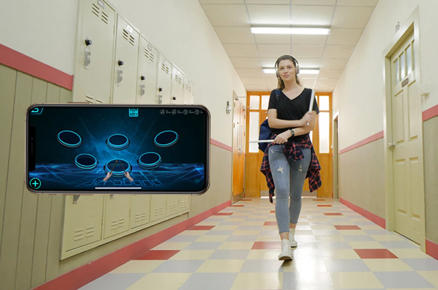 AeroBand BeatMaster AeroDrum 2.0 PLUS - Best Wireless Air Drum System for Musicians