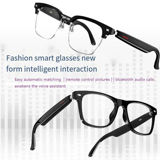 E13 Bluetooth Smart Glasses with Automatic Adjustment | Wireless Bluetooth Headset | Anti - Blue Light Sunglasses for Men & Women | Waterproof Design - Homebound Essentials