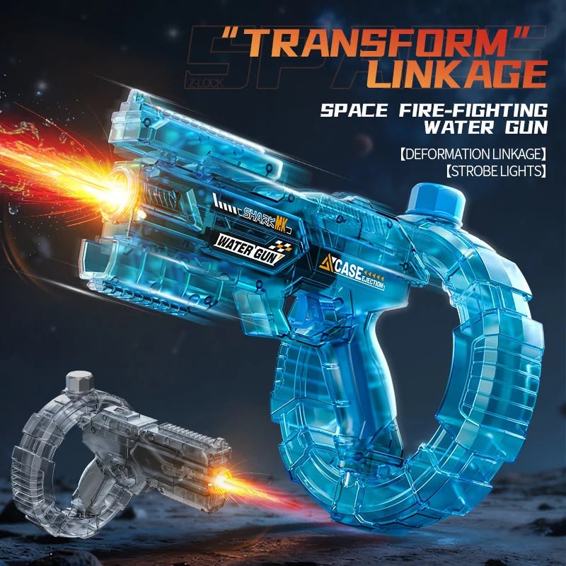 Electric Water Gun Automatic Water Blaster Powerful Squirt Toy for Adult... — View 4