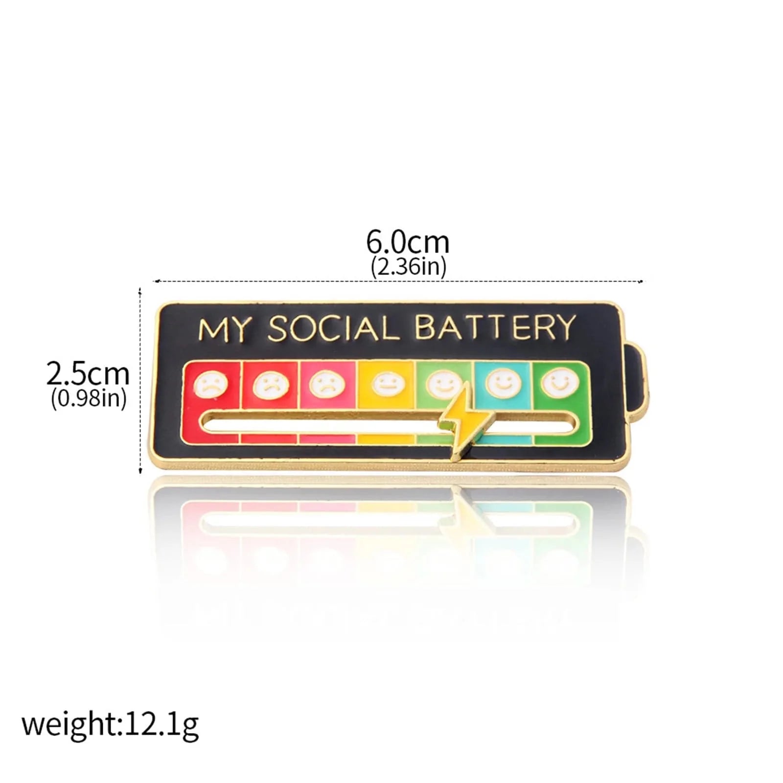 EmotionTrend Pins: Social Battery Mood Tracker - Homebound Essentials