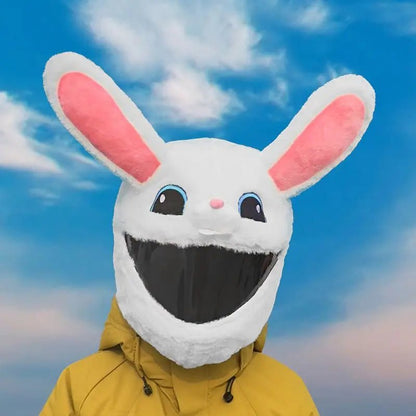 Fluffy Cartoon Motorcycle Helmet Cover Plush Set - Personalized Helmets Accessories - GiftWave.co