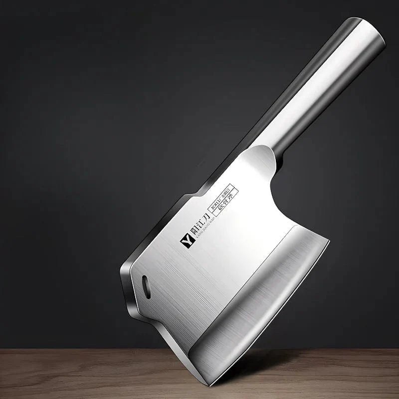 Forged Bone Cutting Knife - Special Knife for Bone Chopping, Thickened and Weighted - Homebound Essentials