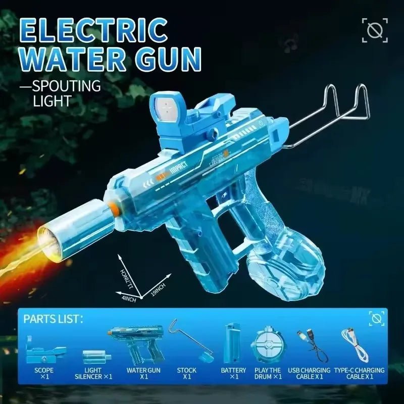 High - Pressure Electric Water Gun: Automatic Summer Fun Toy - GiftWave.co