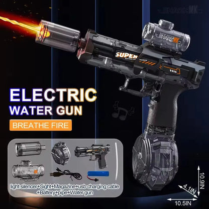 High - Pressure Electric Water Gun: Automatic Summer Fun Toy - GiftWave.co