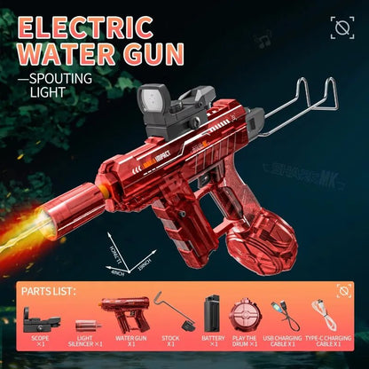High - Pressure Electric Water Gun: Automatic Summer Fun Toy - GiftWave.co
