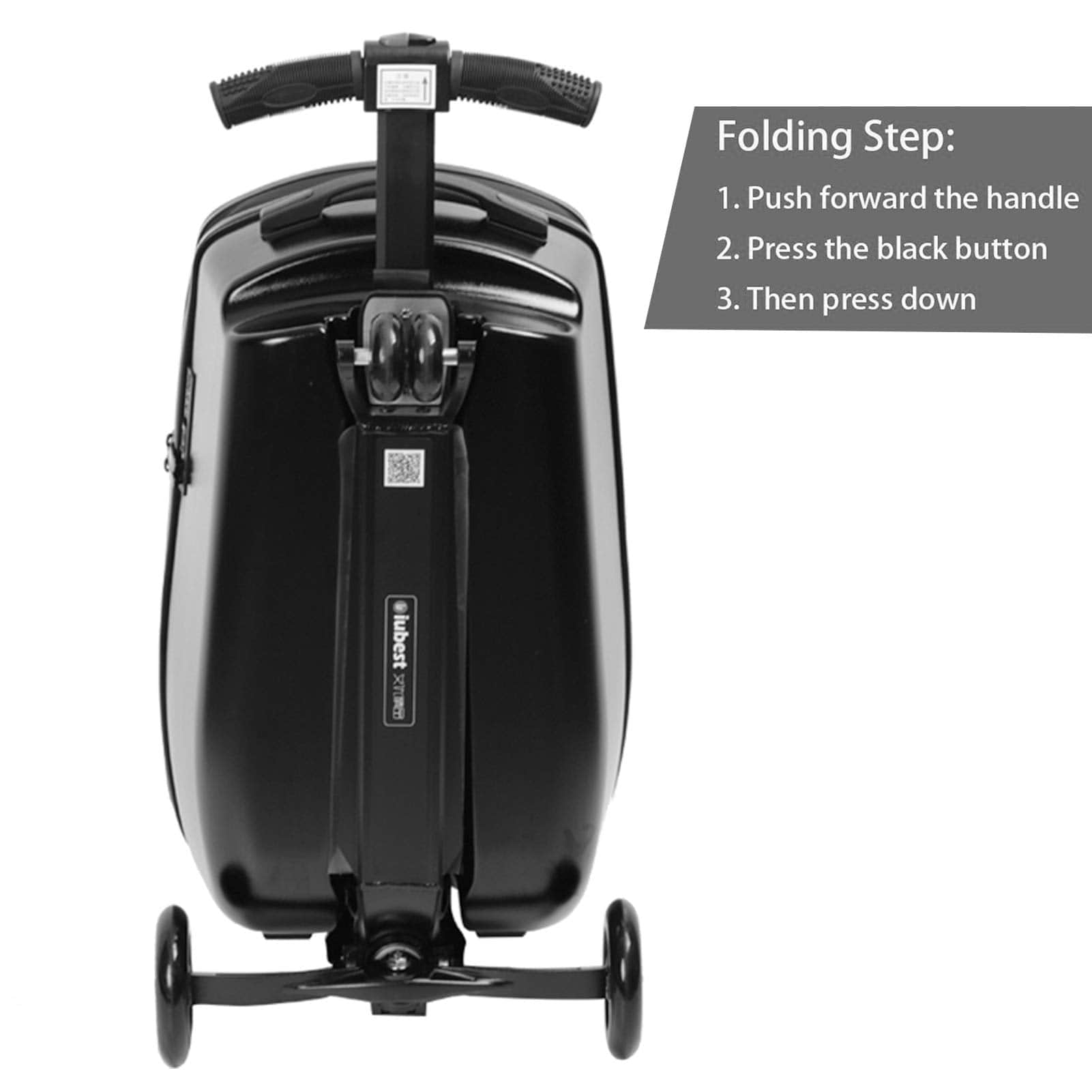 Scooter Suitcase - Best Rolling Detachable Luggage with Built - in Skateboard for Travel - GiftWave.co