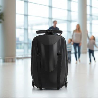 Kids Scooter Suitcase – Rolling Luggage with Built-in Skateboard, Childr... — View 9