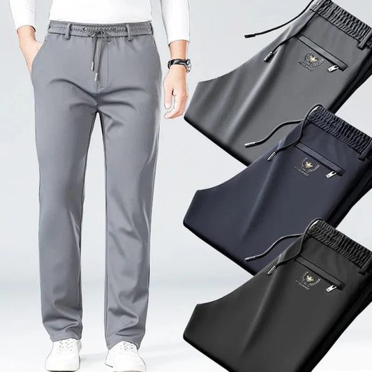 Ice Silk Cool Men's Pants - Summer Thin Quick - Drying Sweatpants for Outdoor Casual Wear - Homebound Essentials