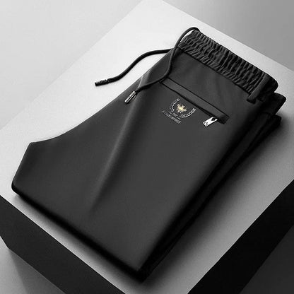 Ice Silk Cool Men's Pants - Summer Thin Quick - Drying Sweatpants for Outdoor Casual Wear - Homebound Essentials