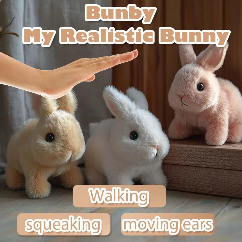 SnuggleHop™ Interactive Bunny | The Ultra-Soft Animated Companion