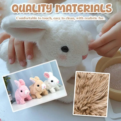 SnuggleHop™ Interactive Bunny | The Ultra-Soft Animated Companion