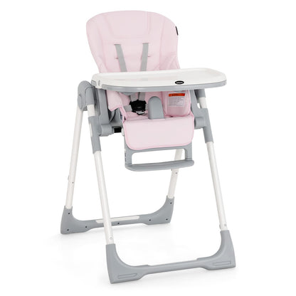 INFANS Foldable High Chair for Babies & Toddlers with Multiple Adjustabl... — View 15