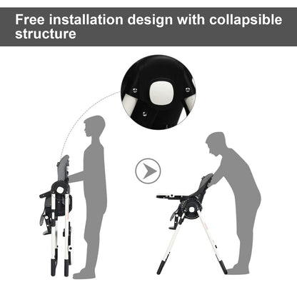 INFANS Foldable High Chair for Babies & Toddlers with Multiple Adjustabl... — View 10