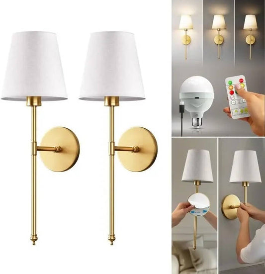 Battery Operated Wall Sconces