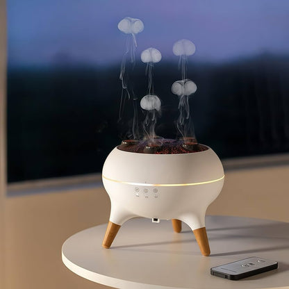 Jellyfish Essential Oil Diffuser | 250ML Ultrasonic Humidifier with 7 - Color LED - GiftWave.co