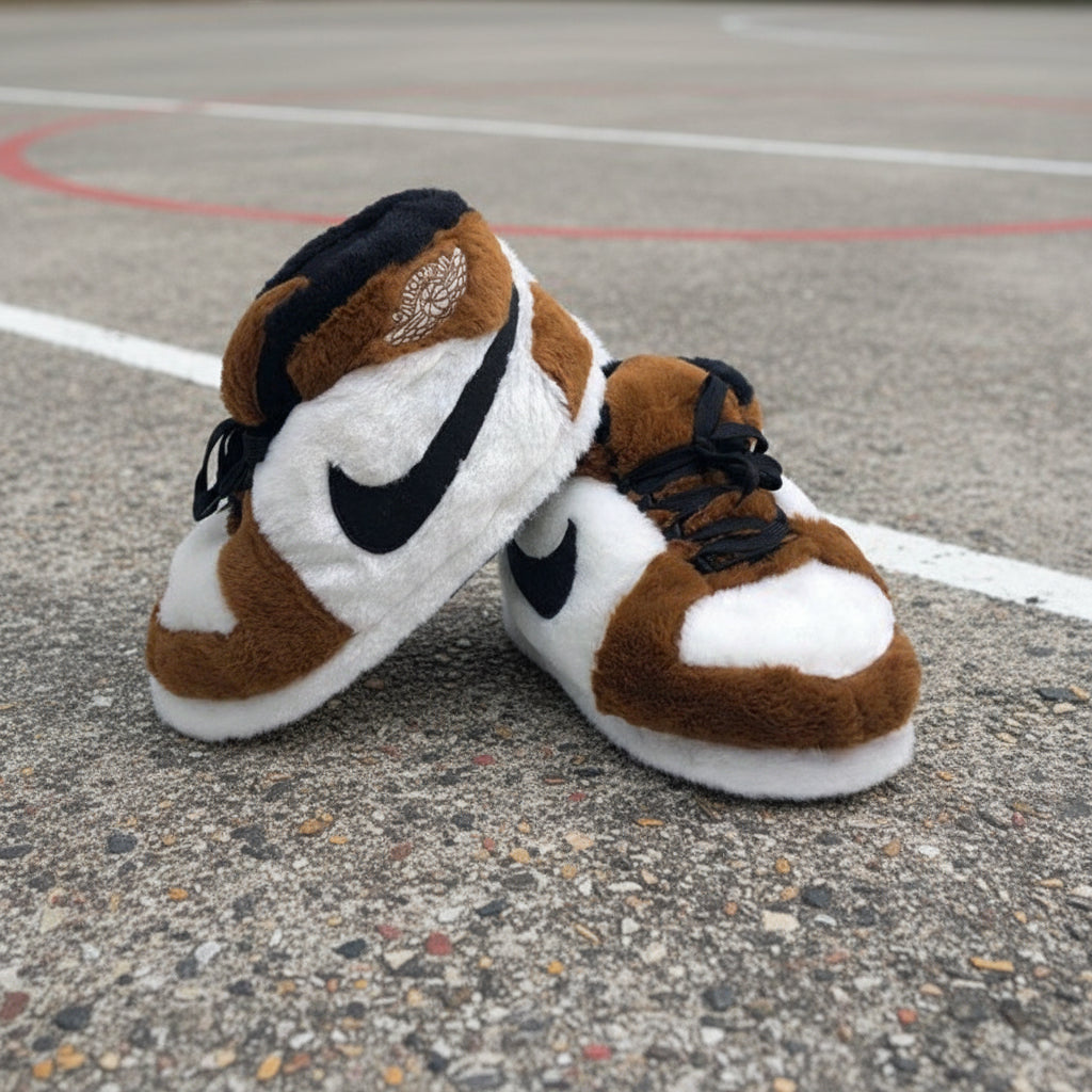 Jordan Max Air Retro Sneaker Slipper Dunk House Shoes - Homebound Essentials