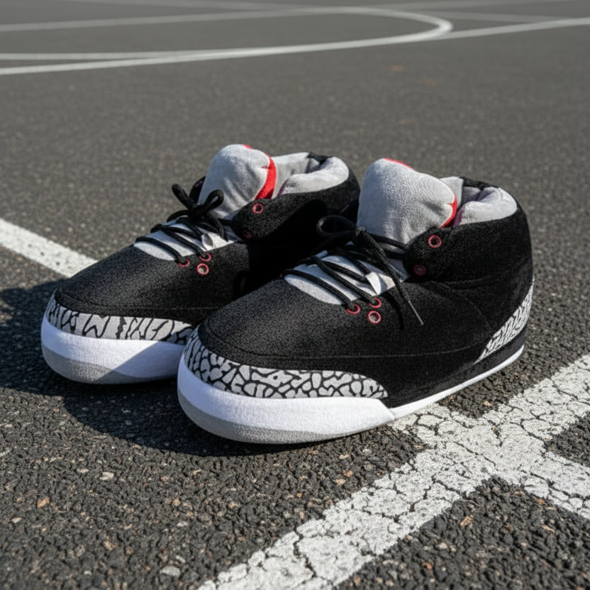 Jordan Max Air Retro Sneaker Slipper Dunk House Shoes - Homebound Essentials